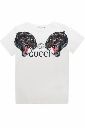 Animal printed t-shirt, zdjęcie 1 Animal printed t-shirt od Gucci Kids